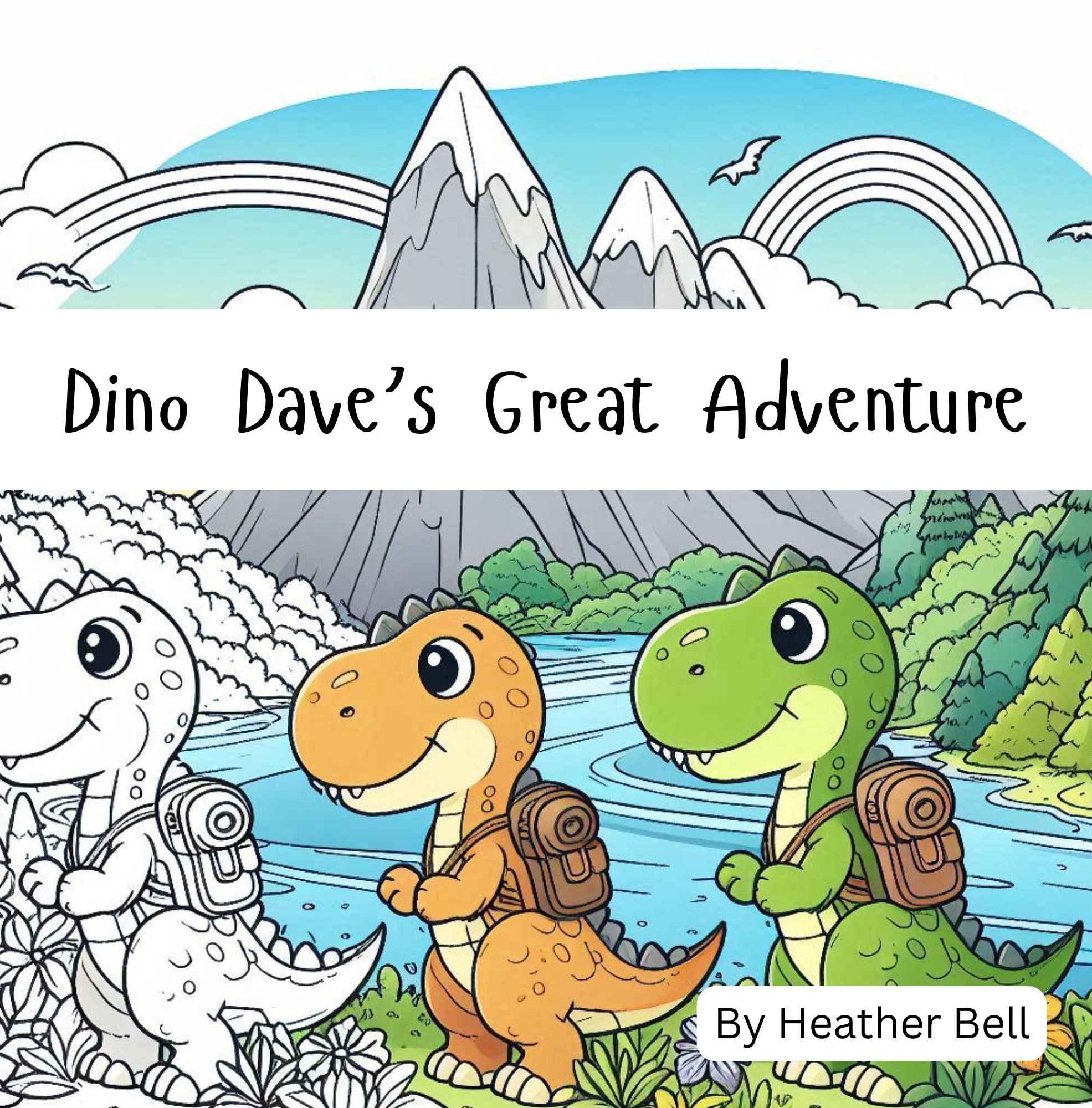 Dino Dave's Great Adventure book cover
