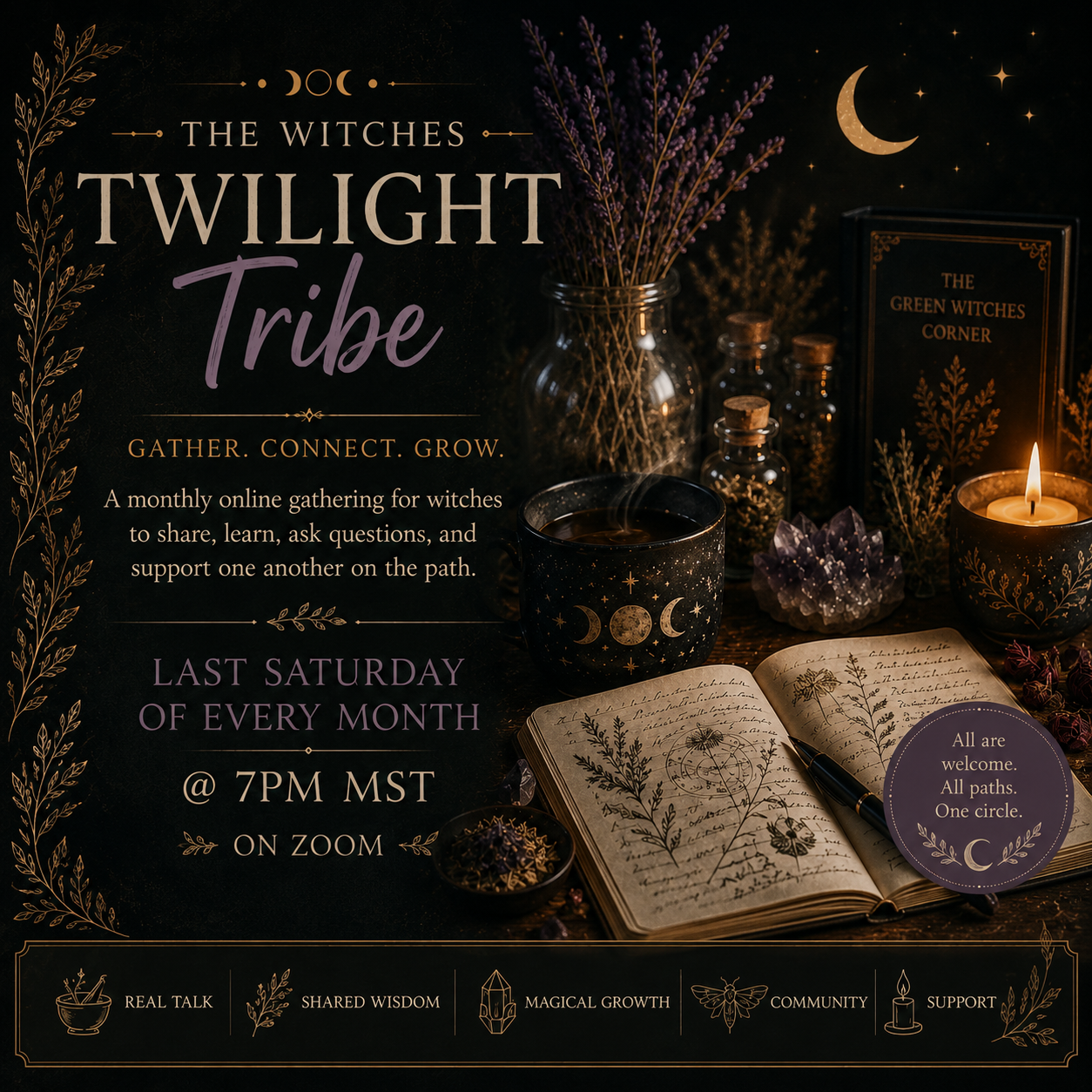 Twilight Tribe gathering details and atmosphere.